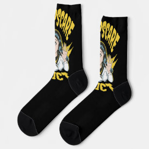 Jumpscare Addict Socks