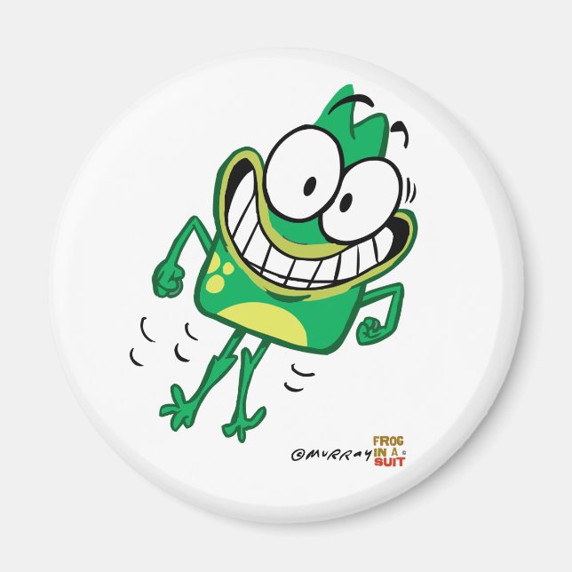 Jumpy Peete Magnet (Front)