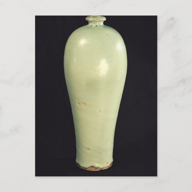 Jun 'Meiping' vase with a blue-green glaze Postcard (Front)