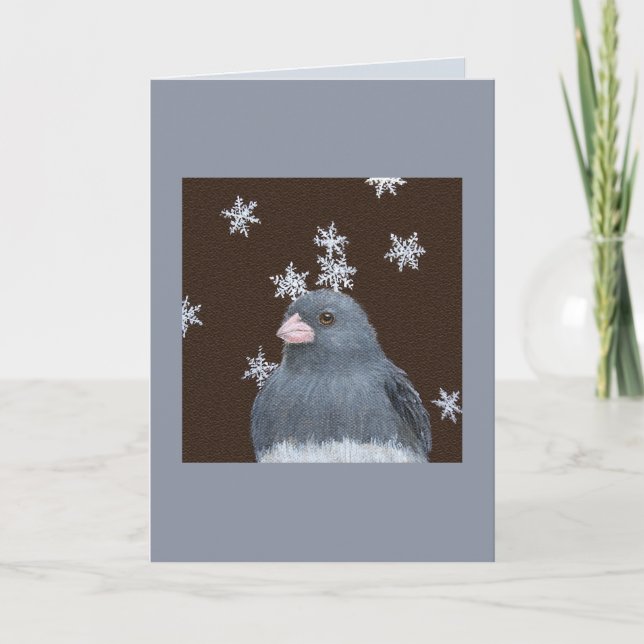 Junco Christmas card (Front)