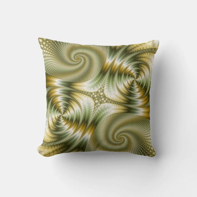 Junction - Mandelbrot Art Cushion (Front)