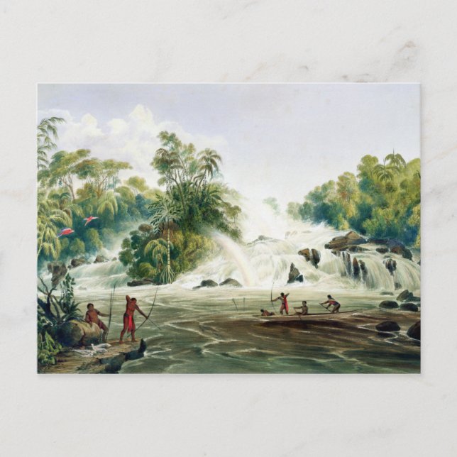 Junction of the Kundanama with the Paramu, from 'V Postcard (Front)