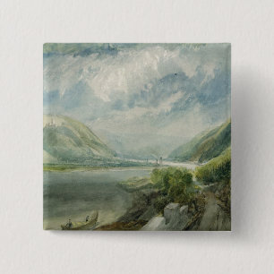 Junction of the Lahn, 1817 15 Cm Square Badge
