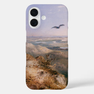 Junction of the Yellowstone and Missouri by Bodmer iPhone 16 Case