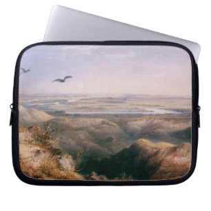 Junction of the Yellowstone and Missouri by Bodmer Laptop Sleeve