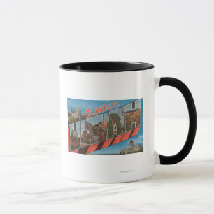 Junction, Utah - Large Letter Scenes Mug