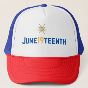 June19teenth North Star Trucker Hat