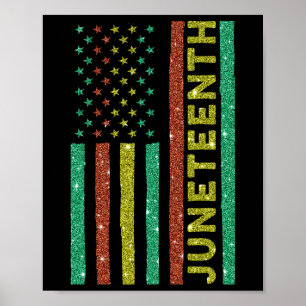 June 1865 Black History African American 3 Poster