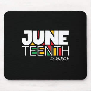 June 19th 1865 Proud Black Freedom Day  Mouse Pad