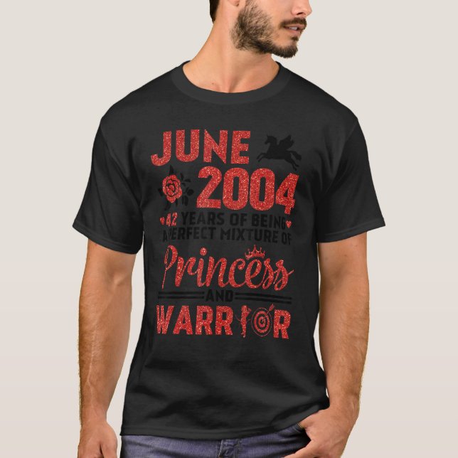 June 2004 18 Years Of Being Perfect Mixture Prince T-Shirt (Front)