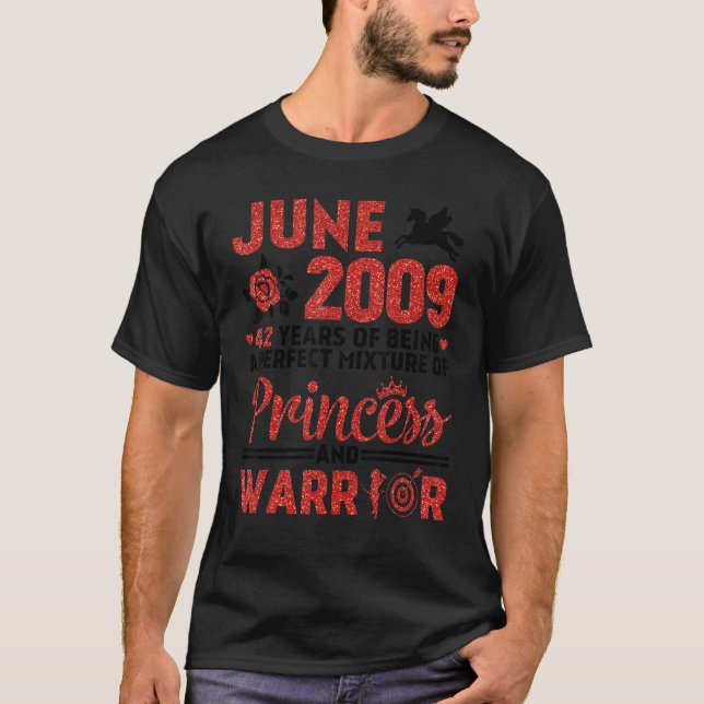 June 2009 13 Years Of Being Perfect Mixture Prince T-Shirt (Front)