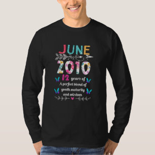 June 2010 12 Years Of Youth Maturity And Wisdom T-Shirt