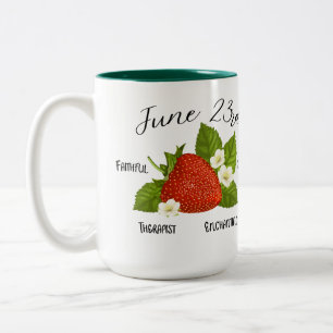 June 23rd Birthdate Personality Mug