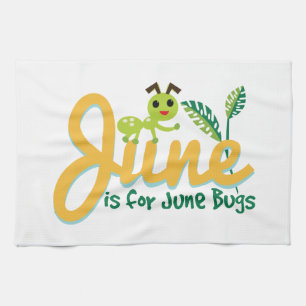 June Bug Tea Towel