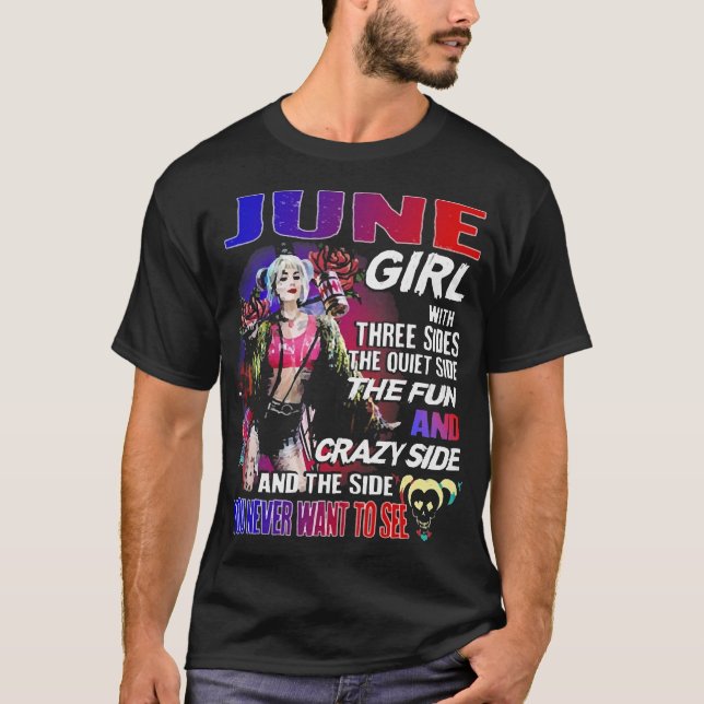 June Girl Crazy Side T-Shirt (Front)