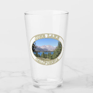 June Lake and Eastern Sierra Nevada Mountains Glass