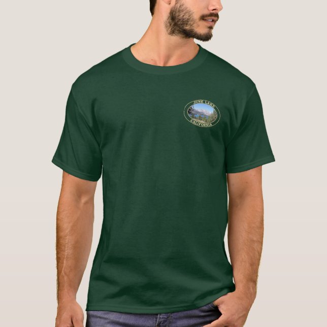 June Lake and Eastern Sierra Nevada Mountains T-Shirt (Front)