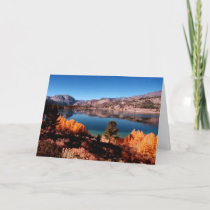 June Lake, Mammoth California Nature Card