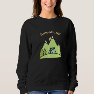 Juneau Ak Mountains Hiking Climbing Camping And Ou Sweatshirt