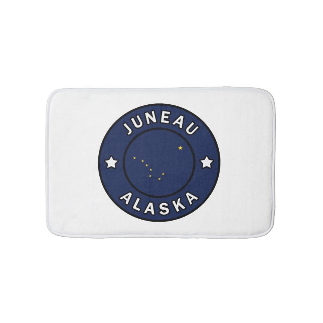 Juneau Alaska Bath Mat (Front)