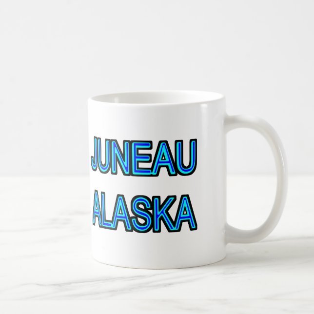 Juneau Alaska Coffee Mug (Right)