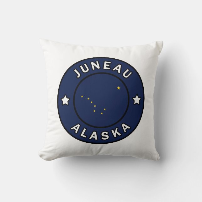 Juneau Alaska Cushion (Front)