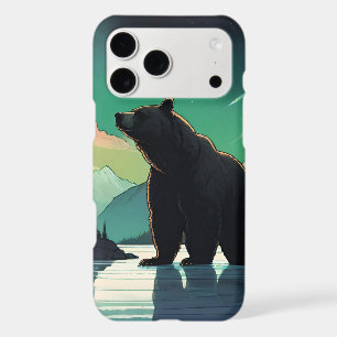 Juneau Alaska grizzly bear aurora northern lights