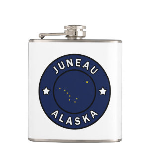 Juneau Alaska Hip Flask