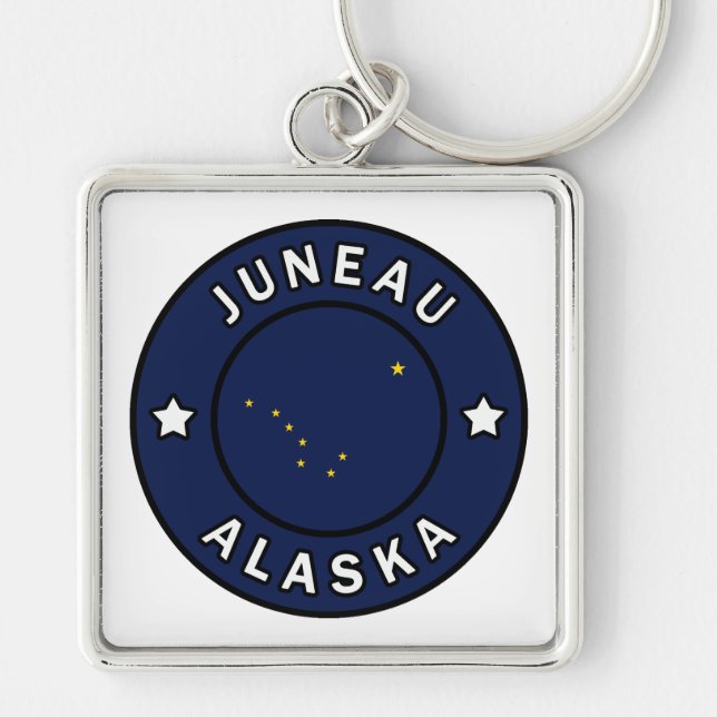 Juneau Alaska Key Ring (Front)