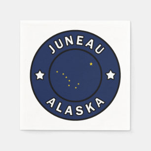 Juneau Alaska Napkin