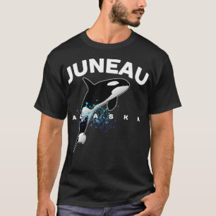 Juneau Alaska Orca Er Whale Watching Camg Vacation T-Shirt
