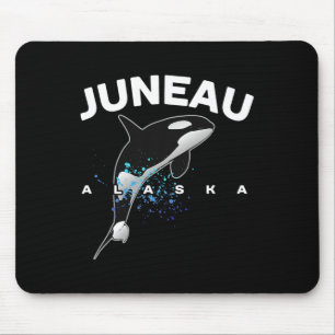 Juneau Alaska Orca Killer Whale Watching Camping V Mouse Pad