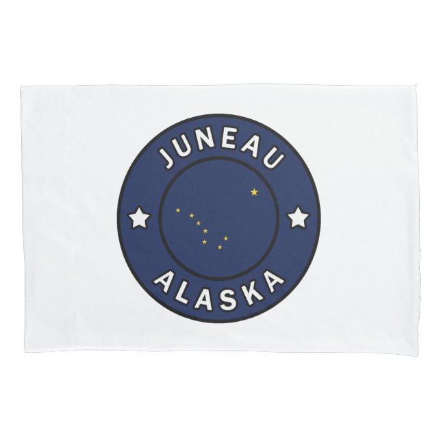 Juneau Alaska Pillowcase (Front)