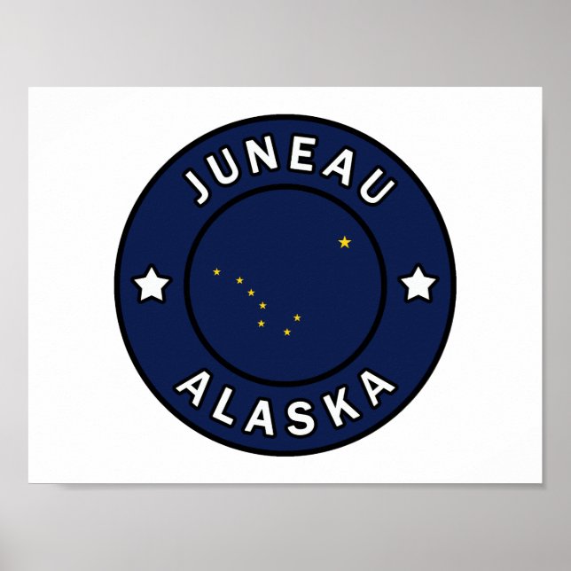Juneau Alaska Poster (Front)