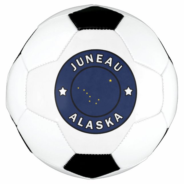 Juneau Alaska Soccer Ball (Front)