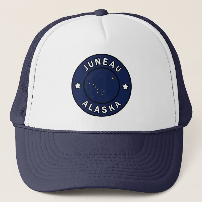 Juneau Alaska Trucker Hat (Front)