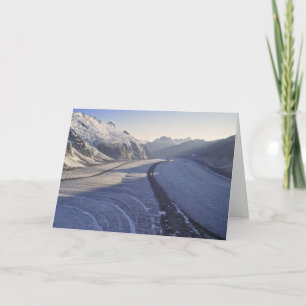 Juneau Icefield Gilkey Trench (Blank Inside) Card