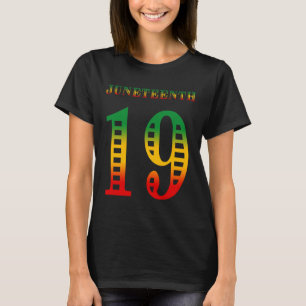 Junenth Ancestors Black African American June 19 G T-Shirt