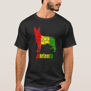 Junenth Black Pride History Love Hearts - German S T-Shirt
