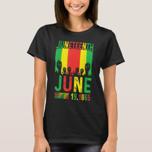 Junenth Is The Real Independence Day 1865 Freedom T-Shirt