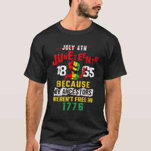 Junenth Junenth African American T-Shirt