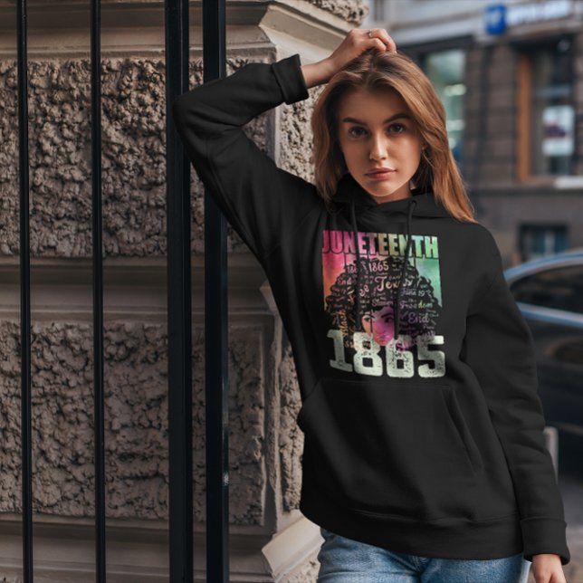 Juneteenth 1865 African American Black Freedom Hoodie (Creator Uploaded)