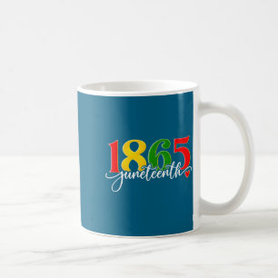 Juneteenth 1865 african american black history men coffee mug