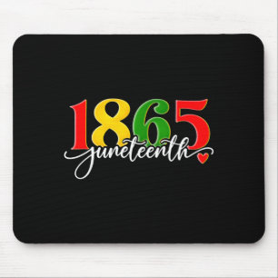 Juneteenth 1865 african american black history men mouse pad