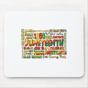 Juneteenth 1865 African American Freedom Black His Mouse Pad