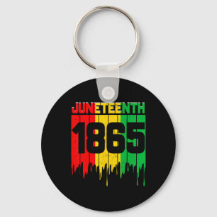 Juneteenth 1865 African Men Women Boy Girl Kid Key Ring