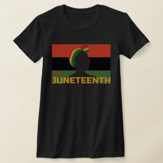 Juneteenth 1865 Afro Woman T-Shirt