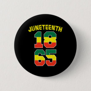 Juneteenth 1865 Ancestors Black Pride African Amer 6 Cm Round Badge
