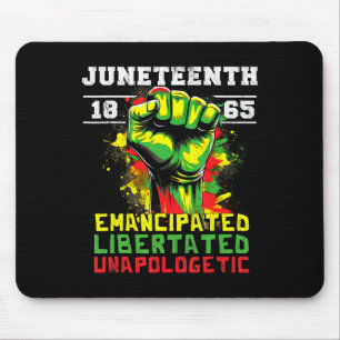 Juneteenth 1865 Black History African American Fre Mouse Pad