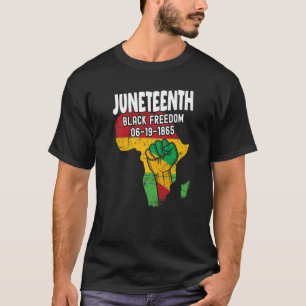 Juneteenth 1865 Black History African Juneteenth T-Shirt